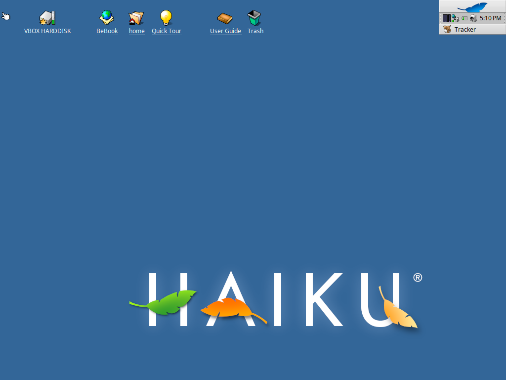 Haiku 桌面